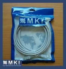 Patch Cord UTP Cat 5e/1mts/ 3ft/ light gray PVC -/0,5mm *2*4 Cu/ 100% Fluke passed