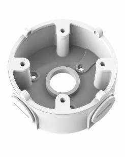 Caja de conexiones circular en aluminio impermeable sin tapa (DH-PFA137)