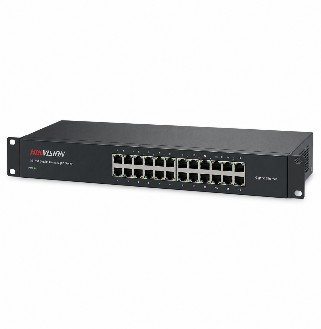 Switch para rack 16 puertos gigabit unmanaged hikvision (DS-3E0516-E)