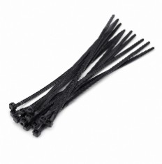 ZUNCHOS PLASTICOS. NYLON,NEGROS (ELT-026)