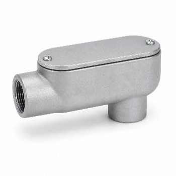 Conduleta LR/ RIGID/IMC ALUMINIUM CON TAPA DE (ELT-031)